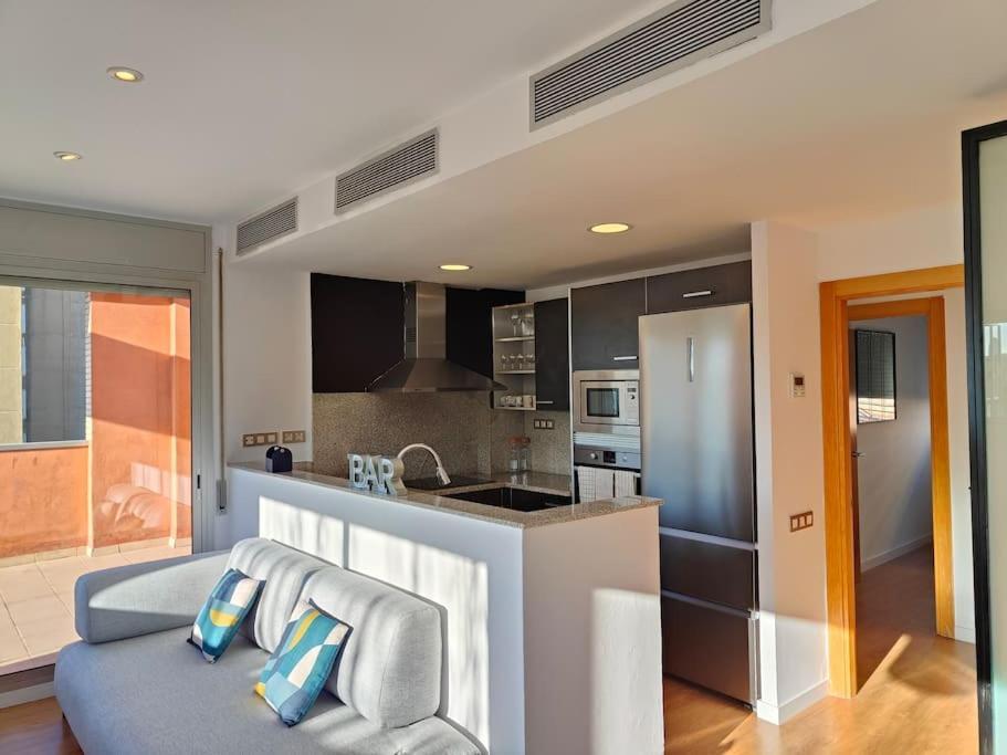 Large Terrace Luxury Apartment Sant Adria de Besos Exterior foto